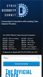 Mobile Screenshot of cybersummitusa.com